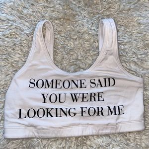PINK sports bra
